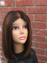 Load image into Gallery viewer, ~Amber~ Lace Closure Bob Wig